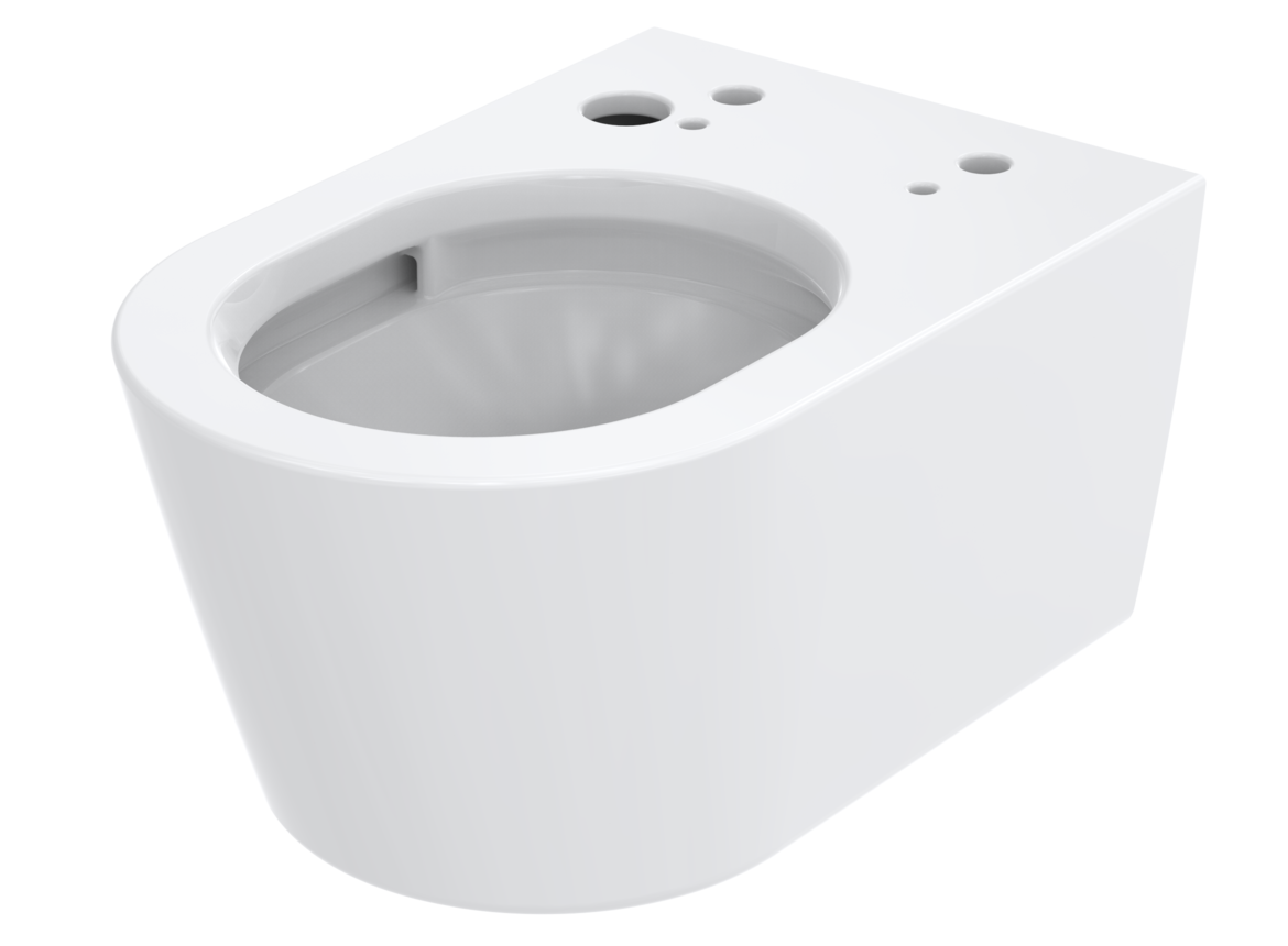 TOTO RP wandcloset, laagspoelend, voor Washlet RX en RW, 380x580x335mm, CW542ERY