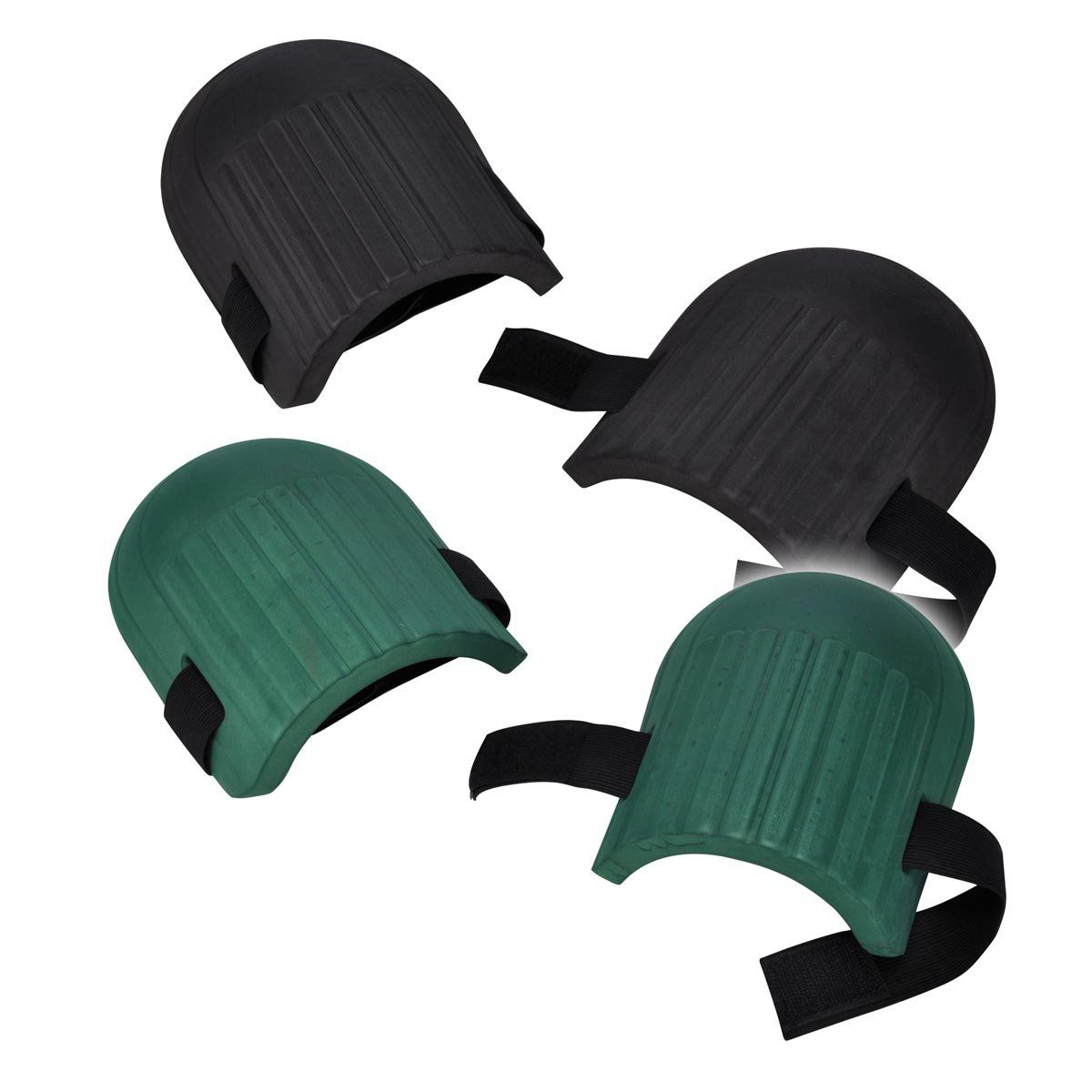 Haushalt International Kniebeschermers - Set van 2 - EVA Foam - Zwart