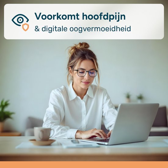 Alyze Blauw Licht Bril - Computer beeldscherm - Zonder sterkte met filter - Blue light glasses