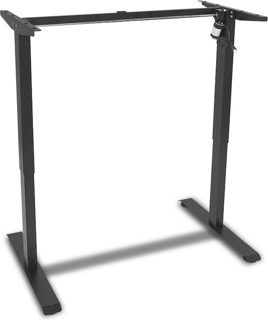 Feel Furniture Elektrisch verstelbaar bureau - 120x60cm - Frame - Zwart
