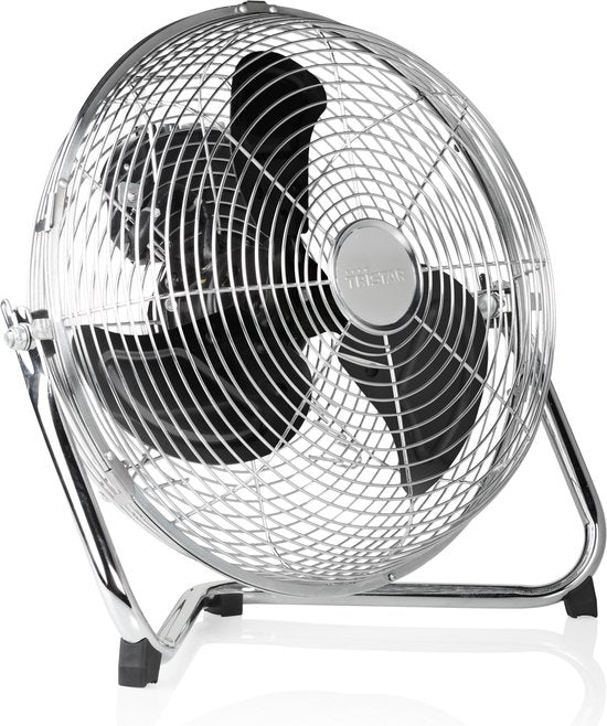 Tristar Vloerventilator 30 cm – 3 Snelheden – Boxventilator – 130° Kantelbaar – Metaal – VE-5933
