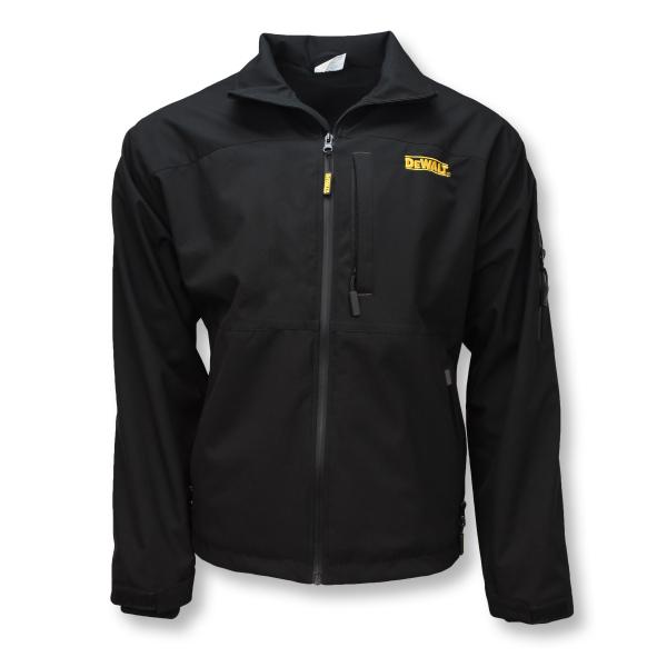 DeWalt Softshell Verwarmd Jack - Met Accu, Lader en Adapter - Zwart - Maat M