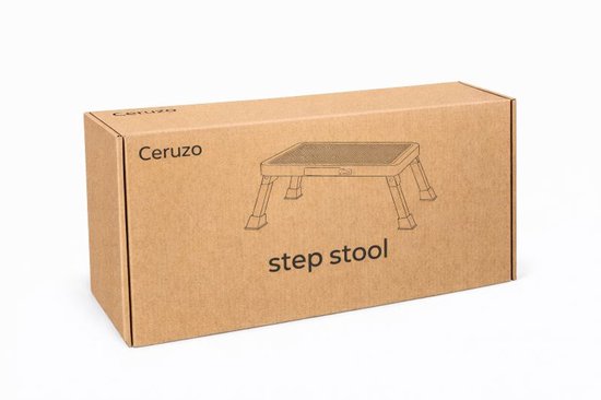 Ceruzo Opstapkruk Inklapbaar – Anti-Slip – 150 kg – Camping Keuken