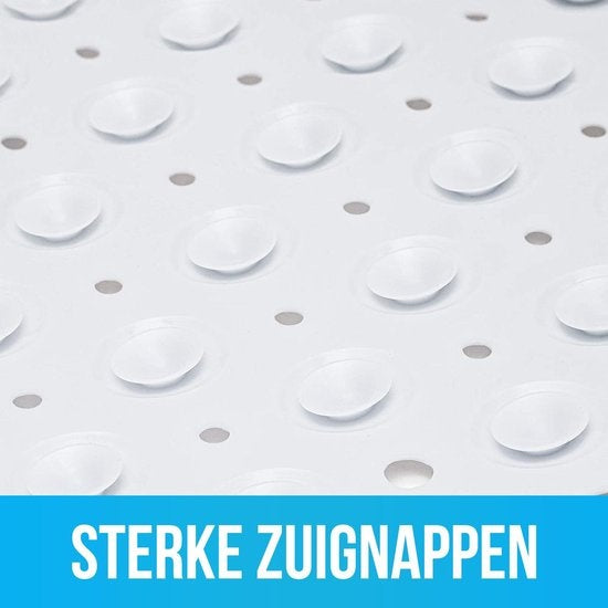 Strex Badmat / Antislipmat Douche - 53x53CM - Met Zuignappen - Douchemat Antislip voor Douche - Badkamermat