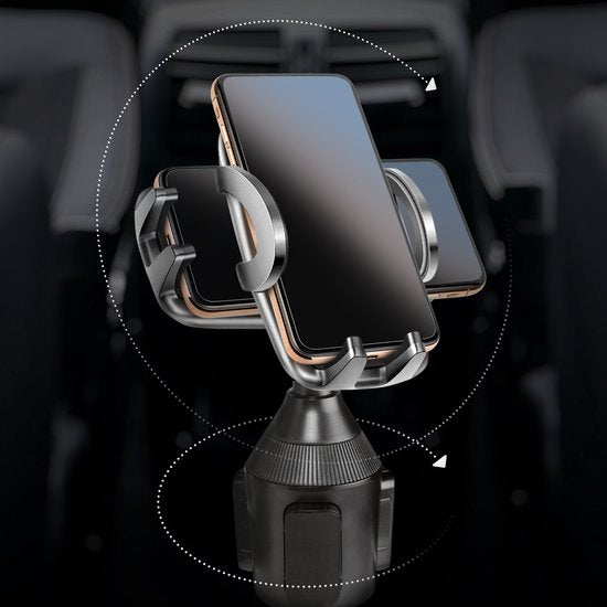Bintoi® T300 - Telefoonhouders Auto Accessories interieur - Universele Telefoonhouder GSM Houder Auto - Bekerhouder Auto - Telefoon Mobiel Houder Auto- Cadeau