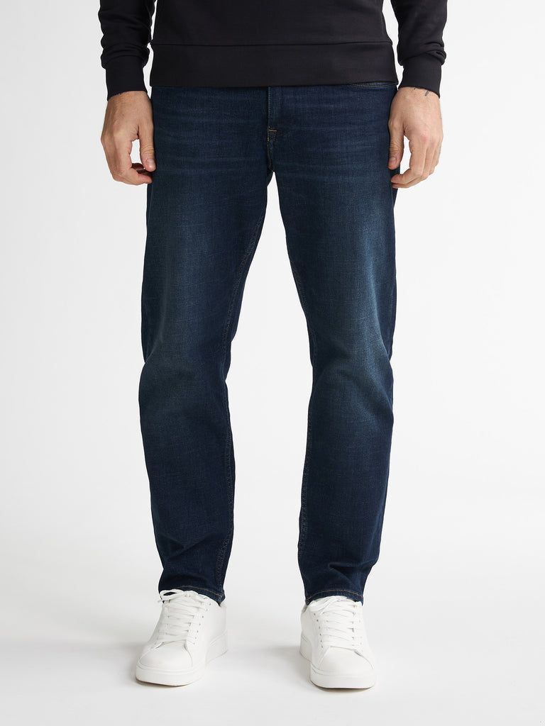 Petrol Industries Santiago Jeans - Dark Used - Denim Straight - W36-L36