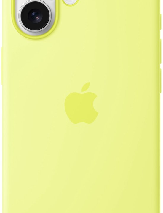 Siliconenhoesje met MagSafe voor iPhone 17 - Neongeel