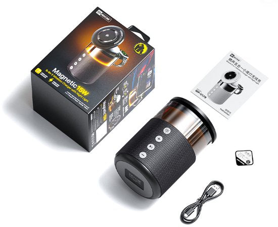 WEKOME WP-U179 Smartphone, Smartwatch, Hoofdtelefoons Zwart USB Draadloos opladen Binnen