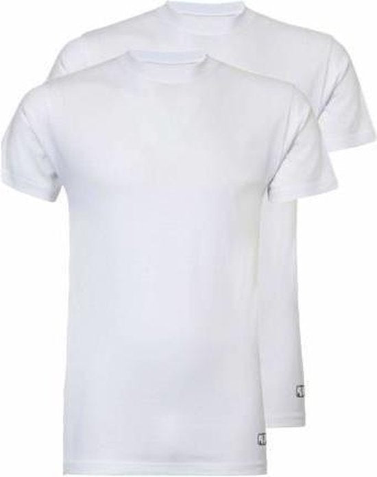Ten Cate - XXL - Basic T-shirt - 2-pack - V-hals - Heren - Zwart