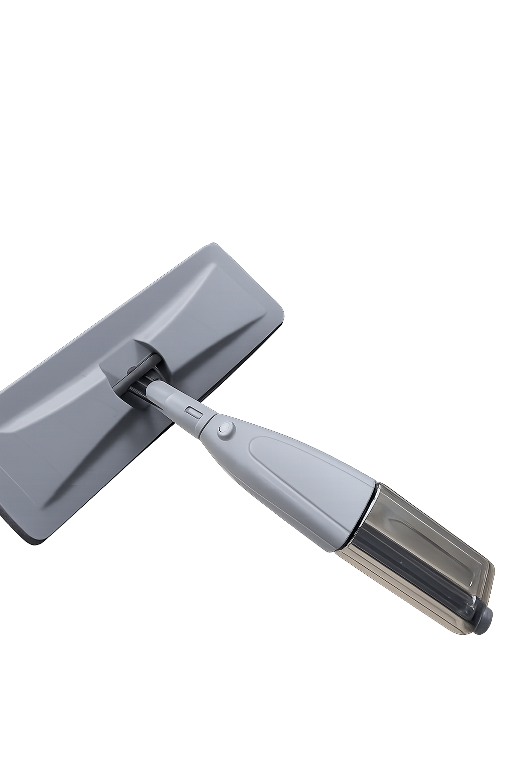 UltraClean Microfiber Vloermop met Spray - 118 cm - Grijs