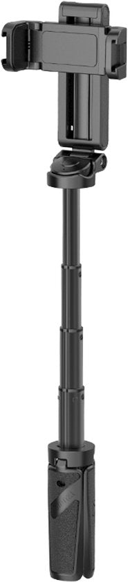 Ulanzi JJ02 Pocket selfie stick statief voor smartphone - Met bluetooth afstandsbediening - Compact broekzak-formaat - Maximale hoogte 40 cm - Zwart
