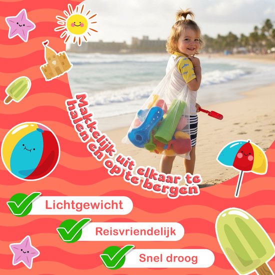 KidzKraze® Watertafel L - Buitenspeelgoed – Sensorisch Speelgoed - Activiteiten Tafel – Waterbaan - Zandtafel Voor Kinderen - Waterspeeltafel Speelgoed - Incl. Accessoires