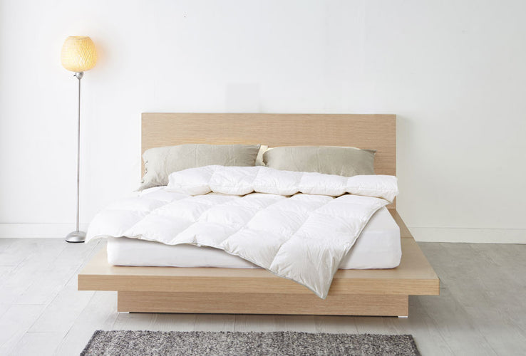 H&C luxe endendonzen dekbed voor het hele jaar - 155 x 220 cm