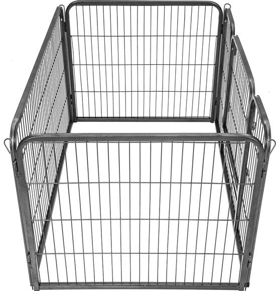 Tectake Puppyren of Hondenren - 125 x 85 x 70 cm