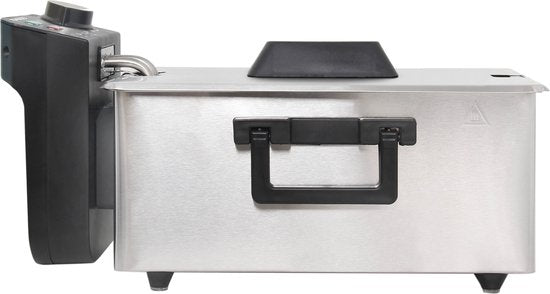 Tomado TDF3000S - Frituurpan – 3 liter inhoud - Koude zone friteuse - 2000 watt – RVS