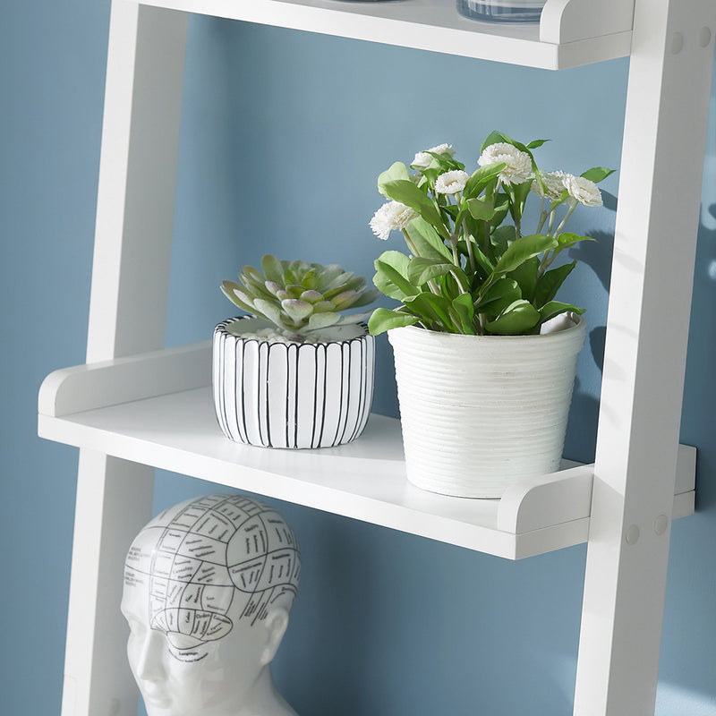 SoBuy FRG17-W Boekenkast - 5 Planken - 189 x 56 x 32,5 cm - Wit