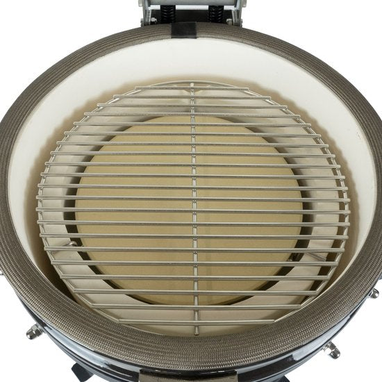 Grizzly Grills Kamado Elite Compact – Ø33 cm / Ø13inch – Houtskoolbarbecue - Kamado - compleet met platesetter en aspook