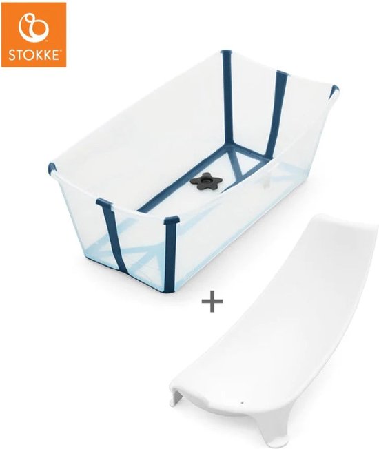 Stokke® Flexi Bath® Bundel - Transparant Blauw