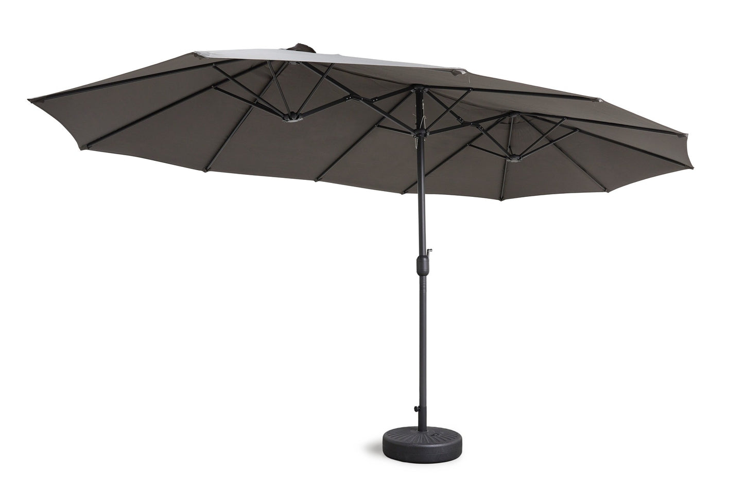 Lifa Garden - Dubbele Parasol met Hoes - 265 x 450 x 240 cm - UV50+