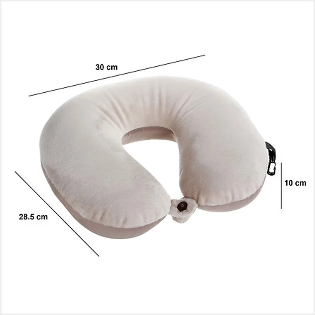 5Five Nekkussen Velvet - Fluweel met Traagschuim - Met Ritssluiting - Decoratief