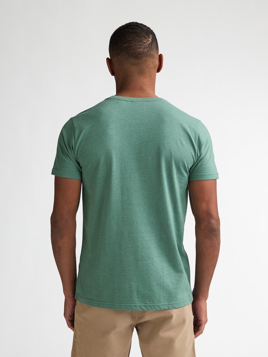 Petrol Industries - Heren Logo T-shirt Cosmos - Groen - Maat XXXL