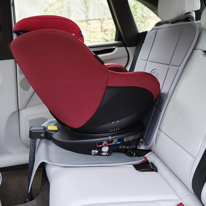 Prince Lionheart Autostoelbeschermer – 2-delig – Universeel – Waterdicht – Grijs