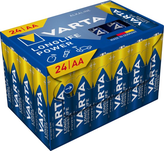 Varta Longlife Power AA 24 stuks