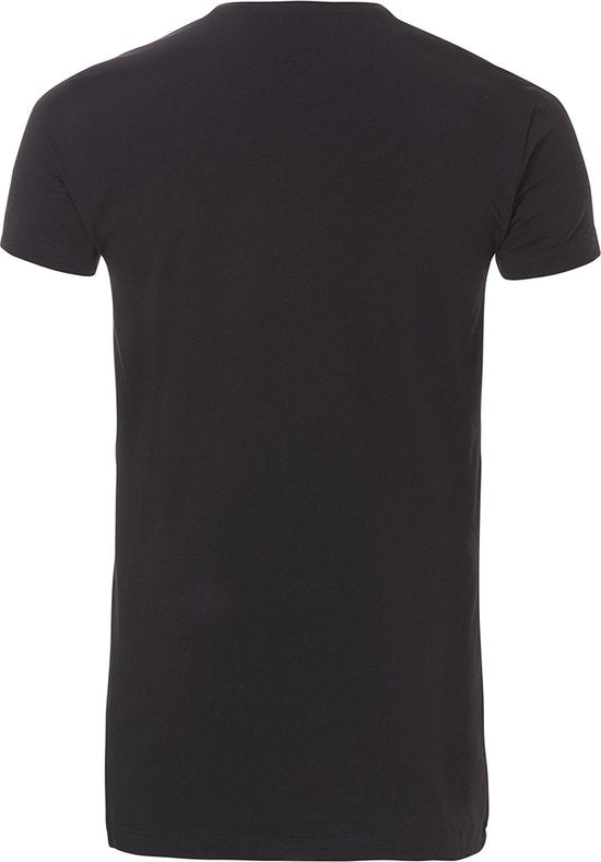 Ten Cate - XXL - Basic T-shirt - 2-pack - V-hals - Heren - Zwart