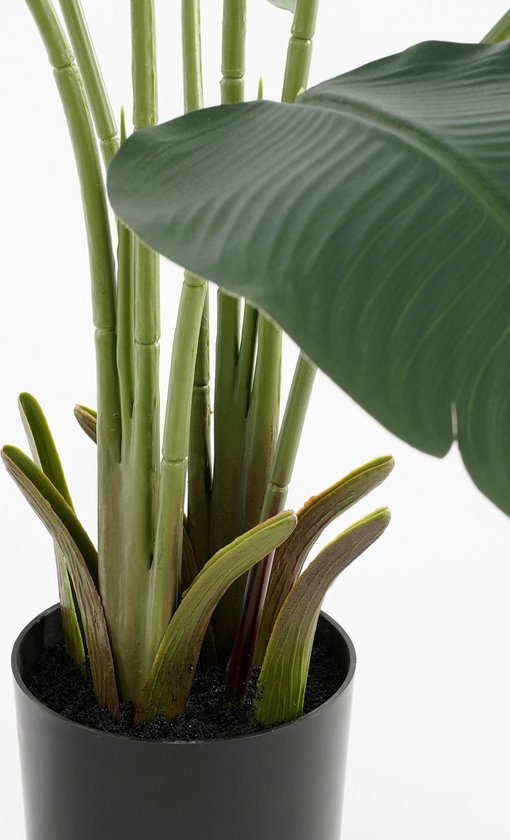 Mica Decorations Bananenboom in Pot - Kunstplant - Groen - 30x30x180 cm