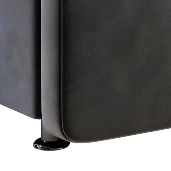 Boxspringbed Houston - 140 x 200 cm - Grijs