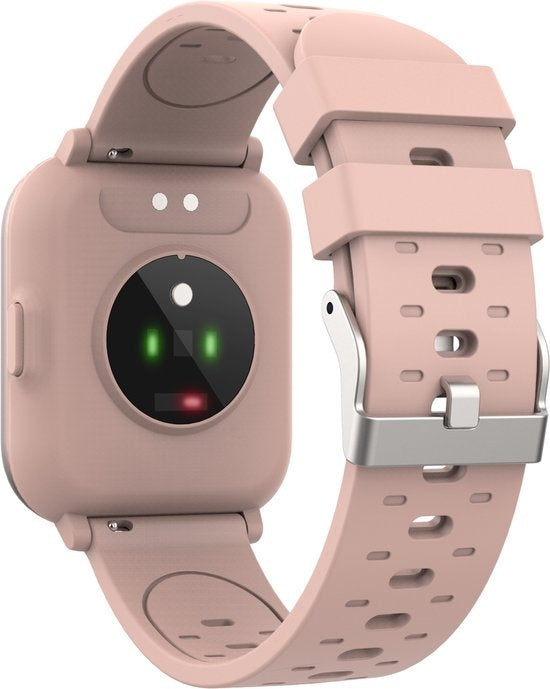 Denver Smartwatch - Stappenteller - Bel/SMS Melding - Slaapactiviteit - 1.4'' Display - Hartslag, Bloeddrukmeter, Sportmodus - IP68 - SW165 - Roze