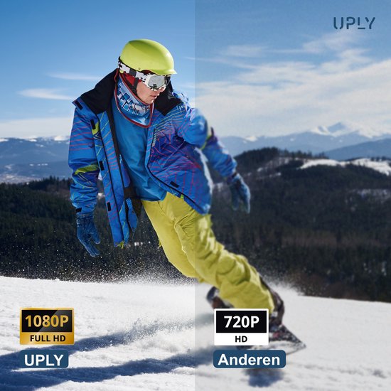 UPLY DVD Speler met HDMI - Full HD - Regiovrij - Inclusief HDMI en Afstandsbediening - DVD en CD Speler - USB
