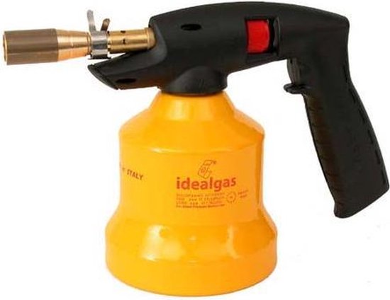 Idealgas Soldeerbrander 23,5 X 17 Cm Staal Geel/zwart