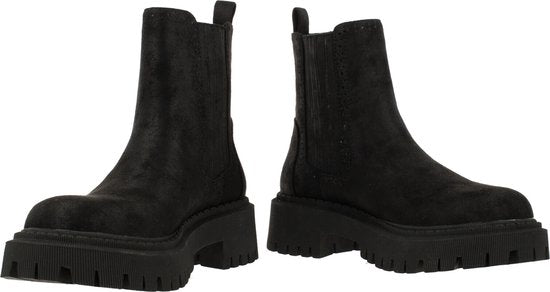 Bullboxer - Enkellaars - Dames - Zwart - Maat 40 - Laarzen