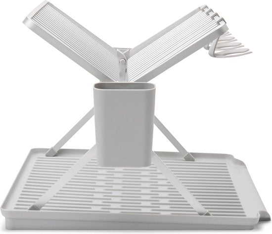 Brabantia SinkSide Afdruiprek - Inklapbaar - met Bestekhouder - Mid Grey