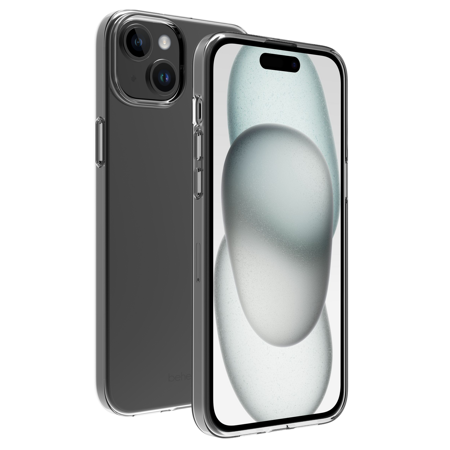 BeHello Telefoonhoesje iPhone 15 Plus Thin Gel Case - Transparant