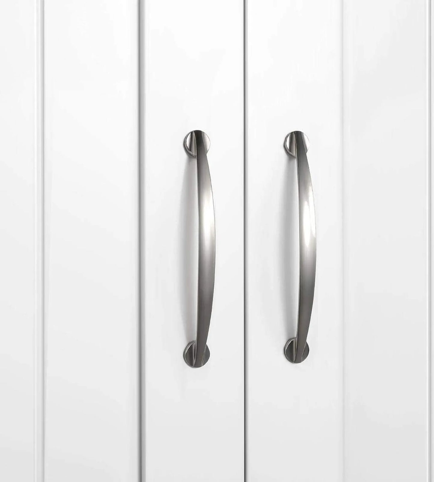 Yaheetech Wandkast Met 2 Deuren – Voorzien Van In Hoogte Verstelbare Planken En Metalen Beslag En Glad Oppervlak – Voor Badkamer Keuken En Slaapkamer – Wit E1 MDF – 59,5 x 31 x 59,5 cm