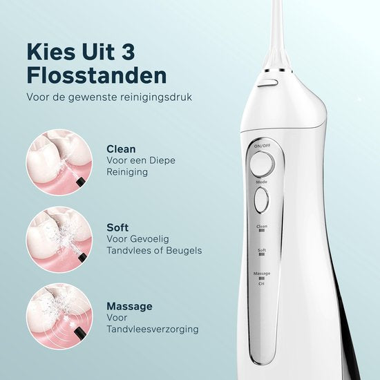 Bintoi® iSonic Pro Series F600 - Waterflosser - Flosapparaten - Monddouche