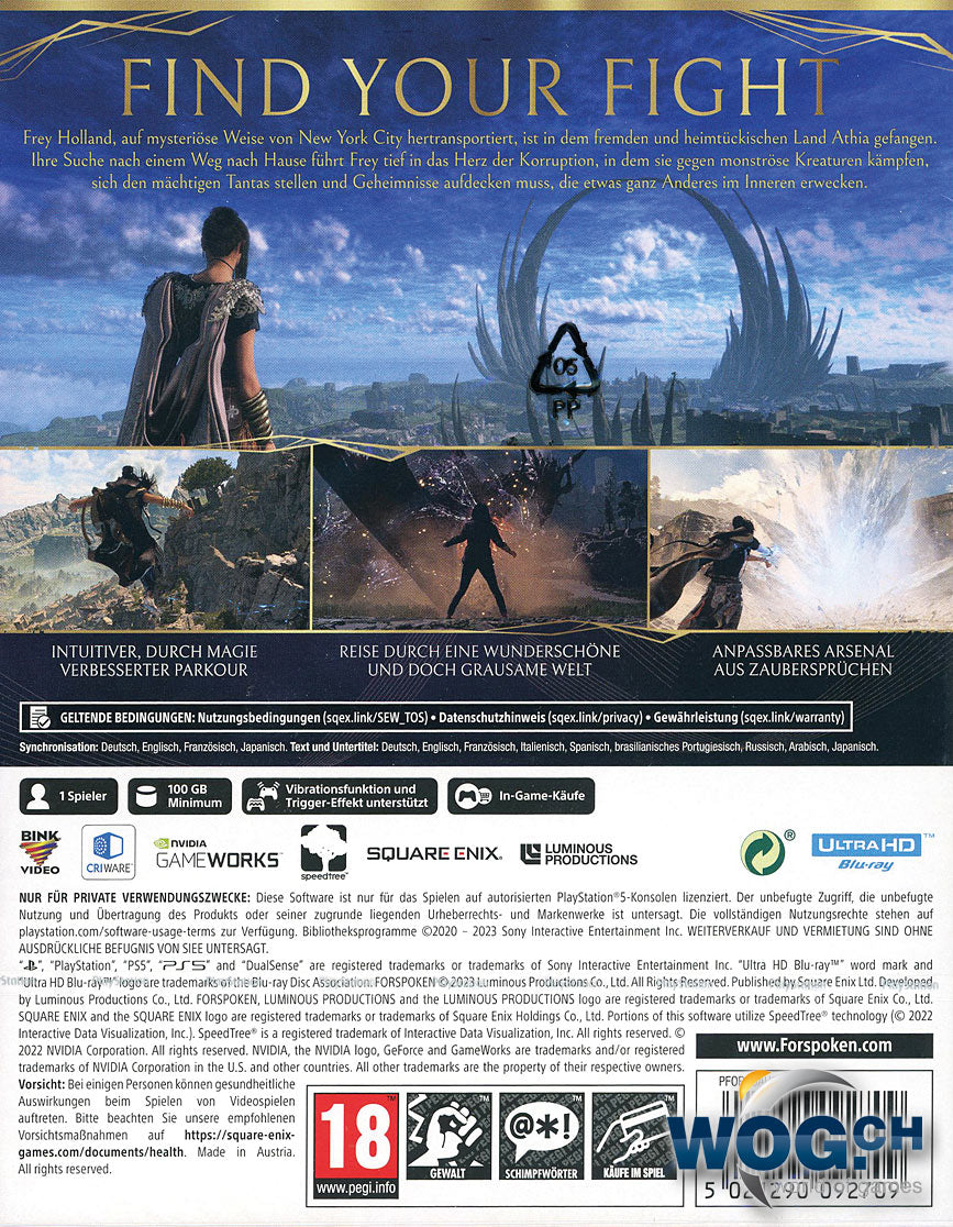 Forspoken Steelbook Edition - PlayStation 5