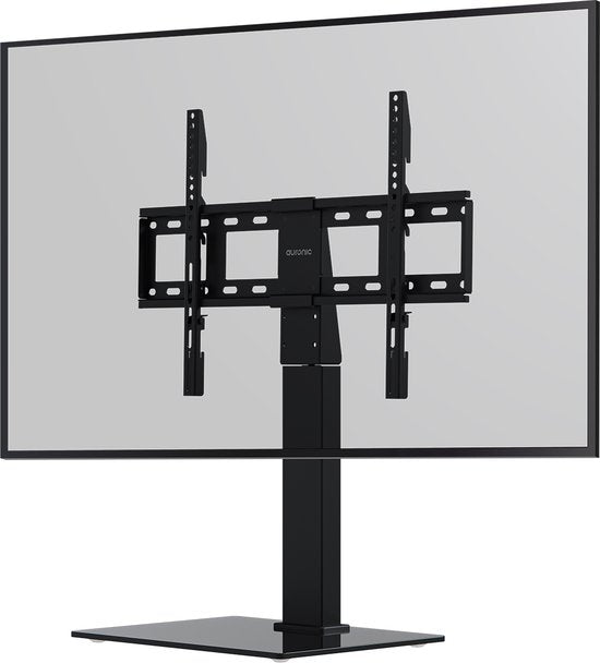 Auronic TV Standaard - TV Voet - Draaibaar - Verstelbaar - Geschikt Voor Curved Schermen - Tot 85 inch - Zwart