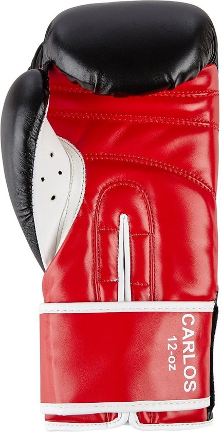 Benlee Carlos Kunstlederen Bokshandschoenen Zwart 10 oz
