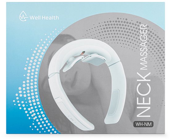 Wellhealth - Ultralicht nekmassageapparaat met 6 massagemodi - Nekmassageapparaat