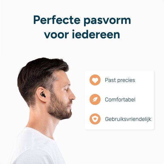 Alyze Oordoppen - 2 Pack - Earplugs - Sleep - Festival partyplug - Loop - Plugs - Anti Snore - Snurken - Gehoorbescherming - Slapen - Earplugs - Incl. storage box