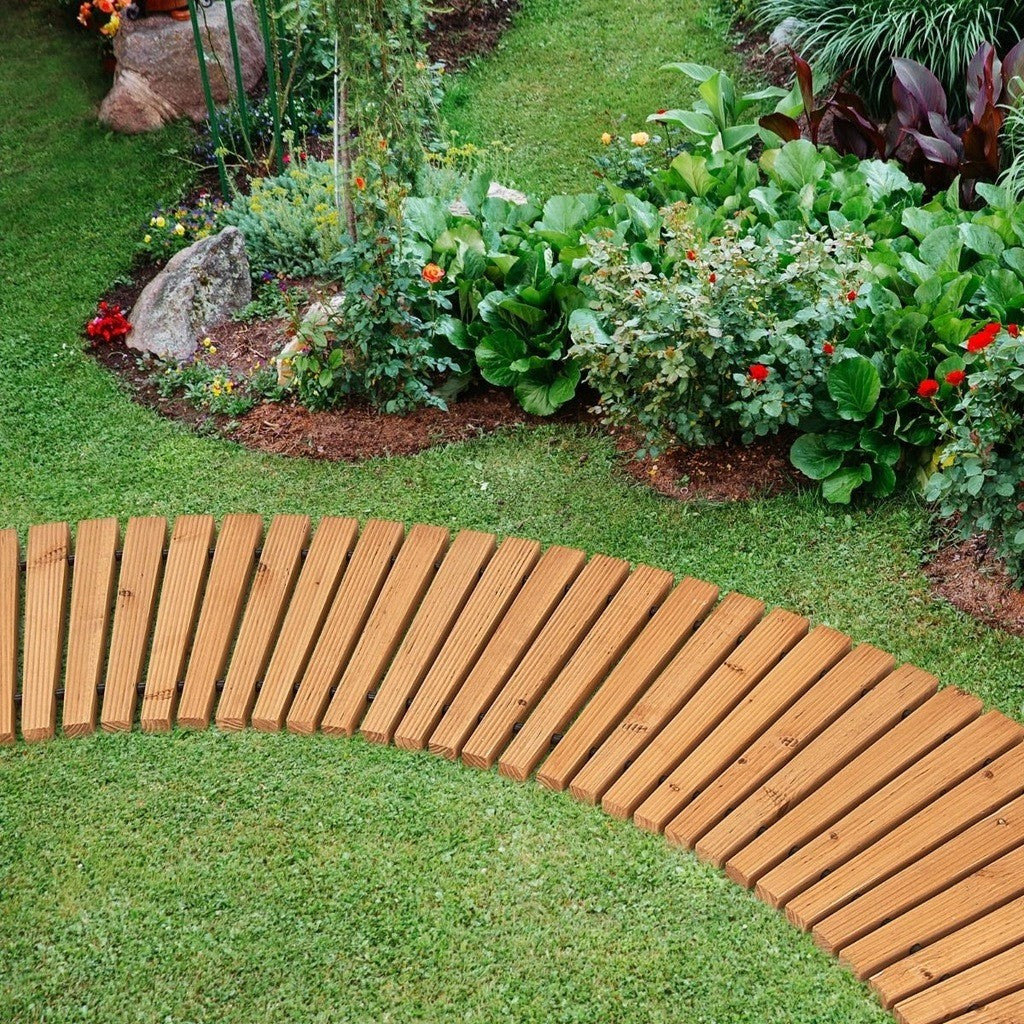 Coast Tuinpad - Antislip & Weerbestendig - Dennenhout - 216 cm