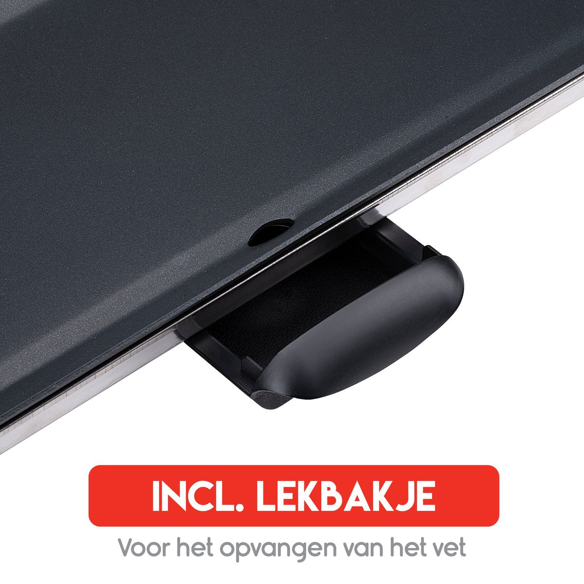 alpina Teppanyaki Bakplaat XXL - Bakplaat - 100x20cm - 2000W - Regelbare Thermostaat - Anti-Aanbaklaag - Zwart