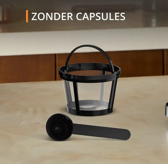 Krups Simply Brew KM207D10 - 3-in-1 Filter koffiezetapparaat - Inclusief Isotherme drinkbeker