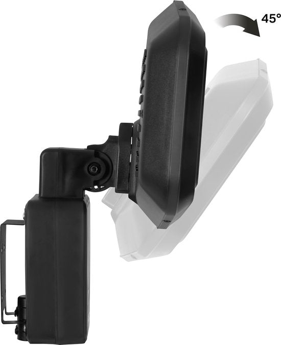 VONROC Sfeervolle terrasverwarmer – Amiata 2200W – Krachtige infraroodlamp – 3 warmteniveaus – Voor muur montage
