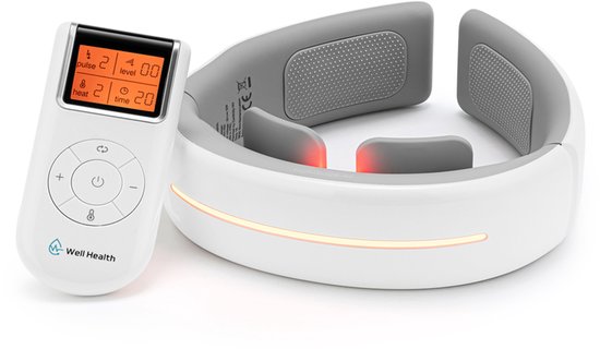 Wellhealth - Ultralicht nekmassageapparaat met 6 massagemodi - Nekmassageapparaat