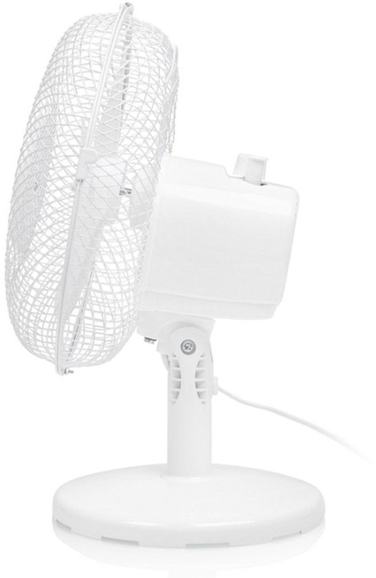 Tristar VE-5721 Tafelventilator - Ø23Cm - Wit - 2 Snelheidsstanden - Rotatie functie