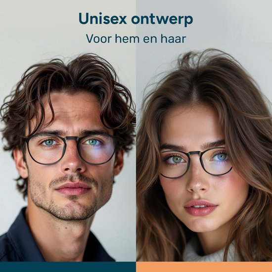 Alyze Blauw Licht Bril - Computer beeldscherm - Zonder sterkte met filter - Blue light glasses